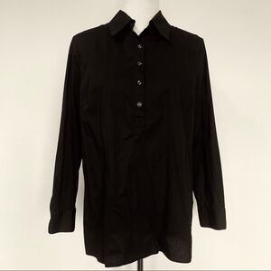 Mischa black long sleeve blouse.